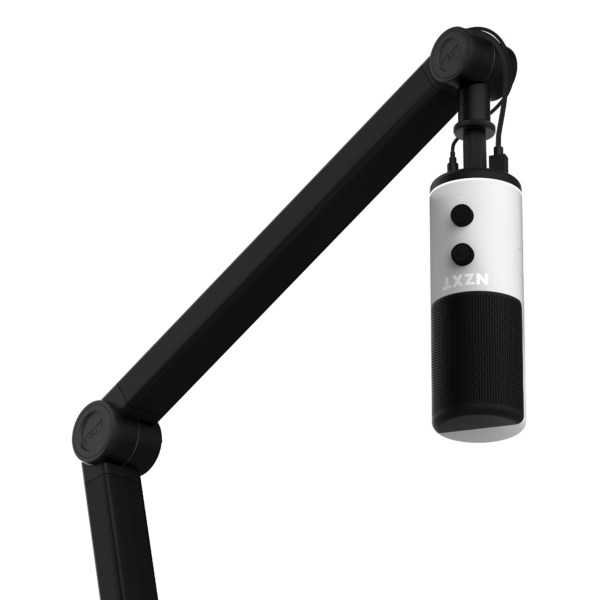 NZXT Boom Arm Low Noise Microphone Arm Black Desk Clamp