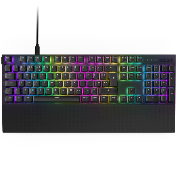 NZXT Function 2 Full Size NZXT Swift Optical Switches Gaming Keyboard Black RGB