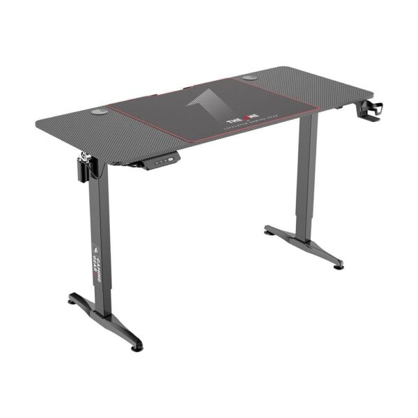 1st Player MOTO-E 1460 Height Adjustable Carbon Fibre Gaming Desk