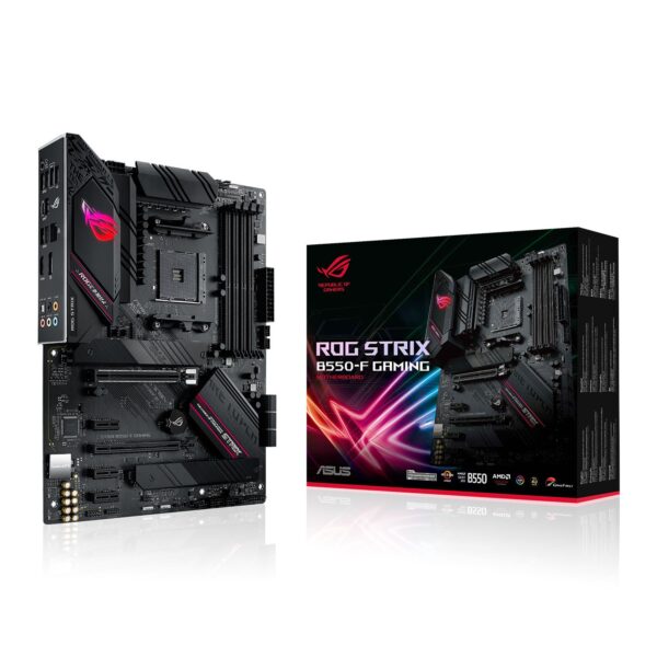 Asus ROG STRIX B550-F GAMING AMD B550 AM4 ATX 4 DDR4 HDMI DP XFire 2.5GB LAN RGB Lighting M.2