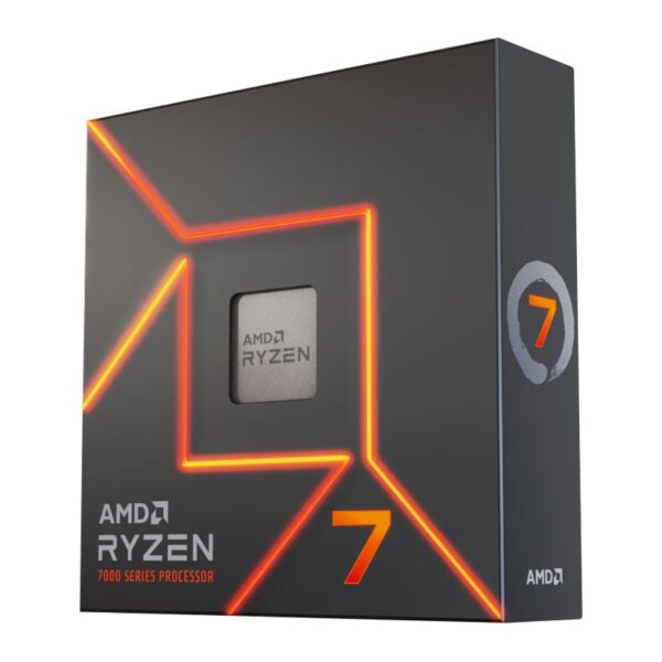 AMD Ryzen 7 7700X CPU AM5 4.5GHz (5.4 Turbo) 8 Core 105W (142W Turbo) 40MB Cache 5nm 7th Gen Radeon Graphics