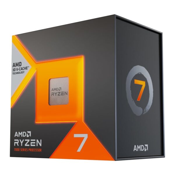 AMD Ryzen 7 7800X3D CPU AM5 4.2GHz (5.0 Turbo) 8 Core 120W 104MB Cache 5nm 7th Gen Radeon Graphics