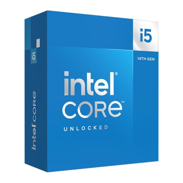 Intel Core i5 14600KF CPU 1700 3.5 GHz (5.3 Turbo) 14 Core 125W (181W Turbo) 10nm 24MB Cache Overclockable Raptor Lake Refresh No Graphics