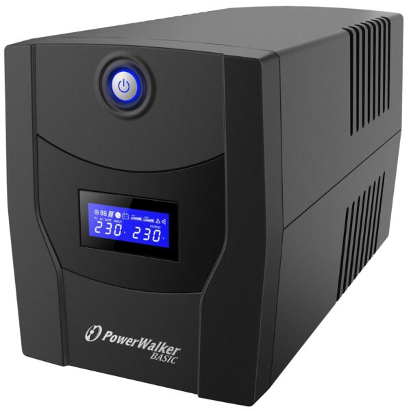 PowerWalker VI 2200 STL LCD/UK UPS 1320W Basic Line-Interactive 4 x UK Plug 1 x USB