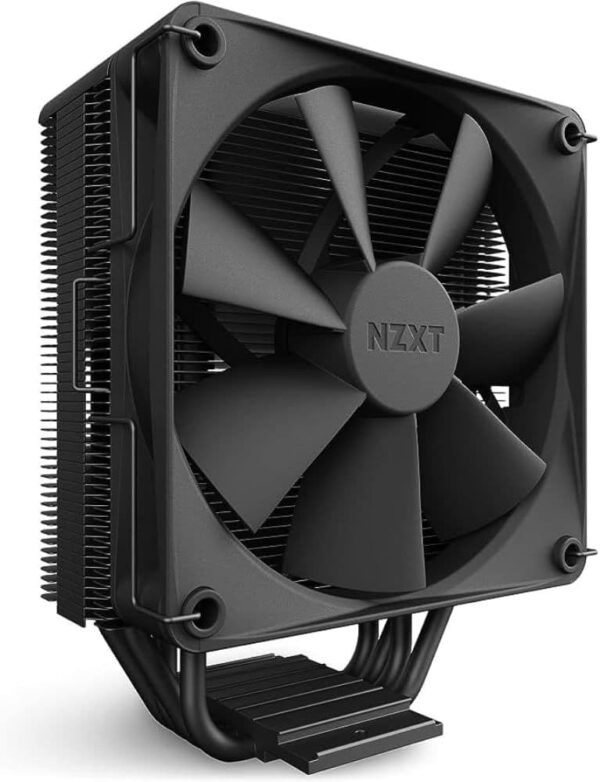 NZXT T120 Single Tower CPU Air Cooler Black with 1 x 120mm Fan Copper Heatpipes