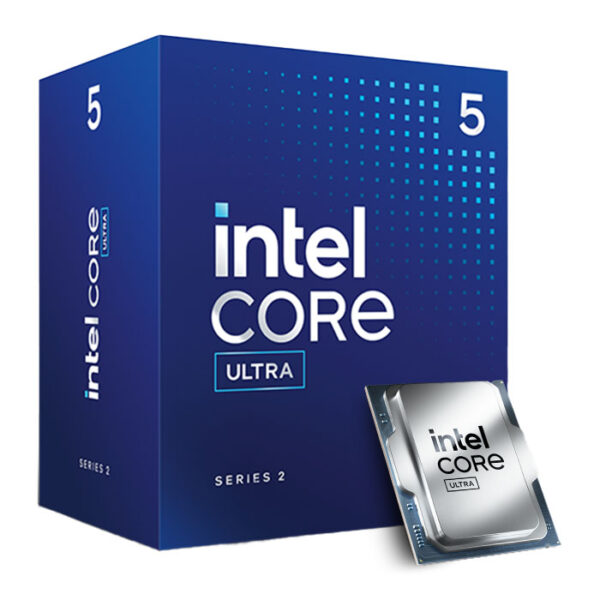 Intel Core Ultra 5 245K CPU 1851 5.2GHz Turbo 14 Core 125W (159W Turbo) 24MB Cache Overclockable Arrow Lake No Graphics NO HEATSINK/FAN