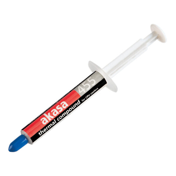 Akasa AK-455 Thermal Paste 0.87ml (1.5g) with Syringe Hi-performance 2.4 W/mK OEM