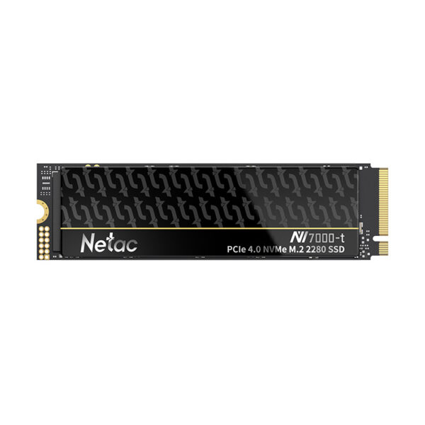 Netac 4TB NV7000-T M.2 NVMe Gen4 SSD M.2 2280 PCIe4 3D NAND Read Up to 7300 MB/s Write Up to 6700 MB/s Heatspreader