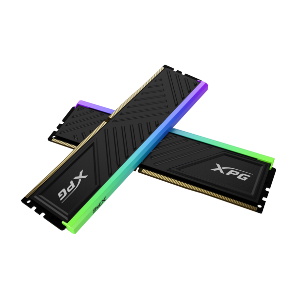 ADATA XPG Spectrix D35G RGB 32GB Kit (2x16GB) DDR4 3600MHz (PC4-28800) CL18 XMP 2.0 DIMM Memory Black